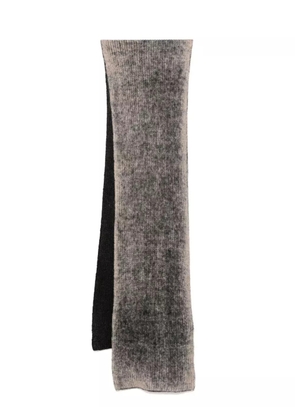 Paul Smith mohair rib scarf - Neutrals