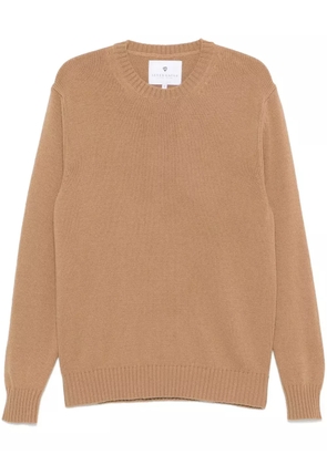 SEVEN GAUGE wool crew-neck sweater - Brown