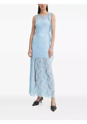 Résumé lace ruffled dress - Blue
