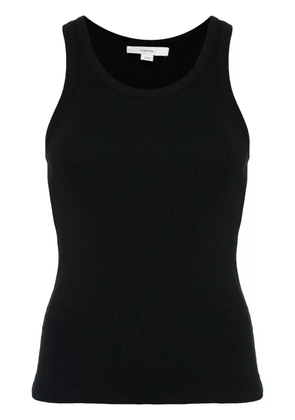 Vince ribbed-knit sleeveless tank top - Black