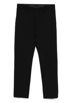 BOSS slim-cut trousers - Black