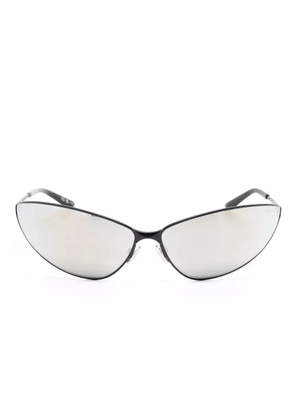 Balenciaga Eyewear oversize-frame sunglasses - Brown