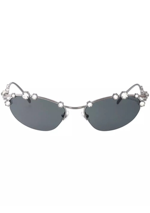 Swarovski Eyewear Gunmetal sunglasses - Silver