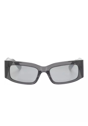 Balenciaga Eyewear rectangle-frame sunglasses - Black