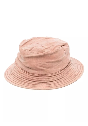 Rick Owens DRKSHDW denim wide-brim hat - Pink