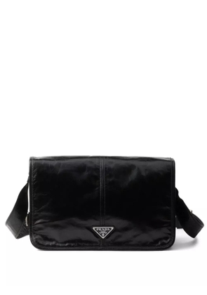 Prada leather shoulder bag - Black
