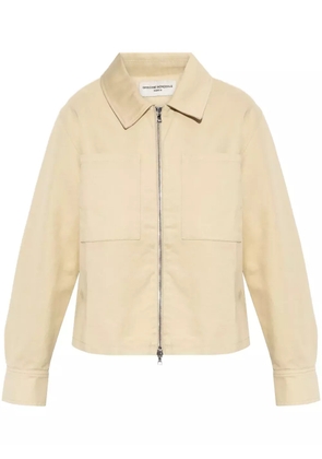 Officine Generale zip-up jacket - Neutrals
