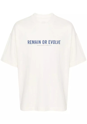 Emporio Armani logo-print T-shirt - Neutrals