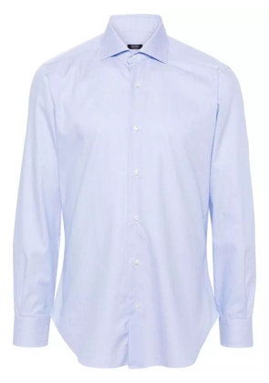 Barba cotton shirt - Blue