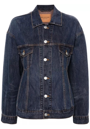 Balenciaga Hourglass jacket - Blue