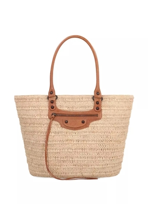 Balenciaga small Le City Basket tote bag - Neutrals