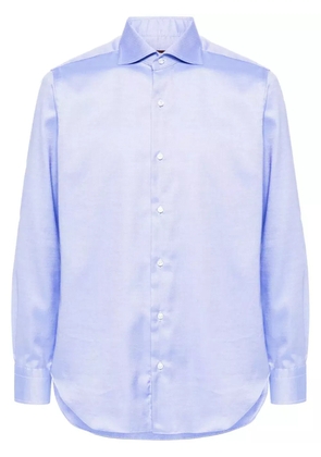 Barba cotton shirt - Blue
