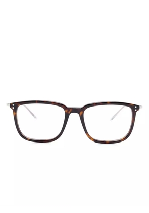 Gucci Eyewear tortoiseshell-effect glasses - Brown