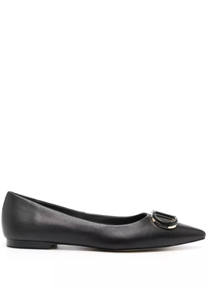 TWINSET Oval T ballet flats - Black
