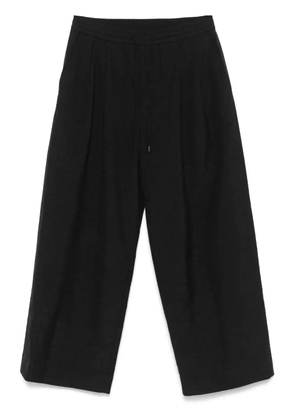 Juun.J crinkled trousers - Black