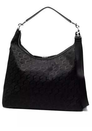 MCM Aren monogram jacquard tote bag - Black