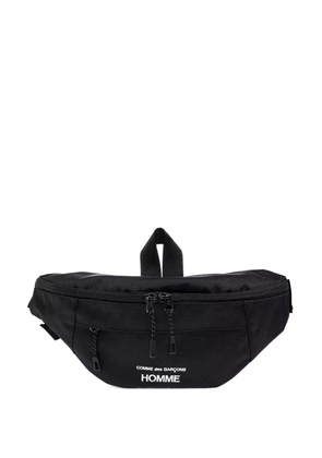 Comme des Garçons Homme Plus zip belt bag - Black