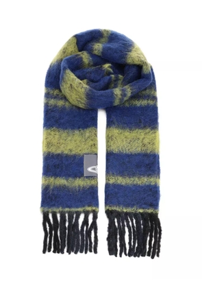 Vivienne Westwood striped scarf - Blue