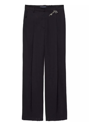 Prada gabardine trousers - Blue