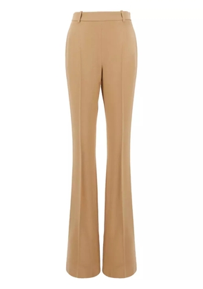Ermanno Scervino pressed-crease wide trousers - Neutrals