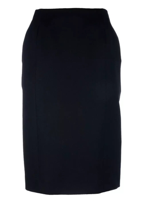 Balenciaga wool skirt - Black