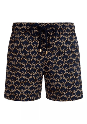 Vilebrequin elasticated-waistband swim shorts - Blue