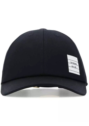 Thom Browne twill classic 6-panel baseball cap - Blue