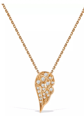 Pragnell 18kt rose gold brilliant cut diamond Tiara pendant - Pink