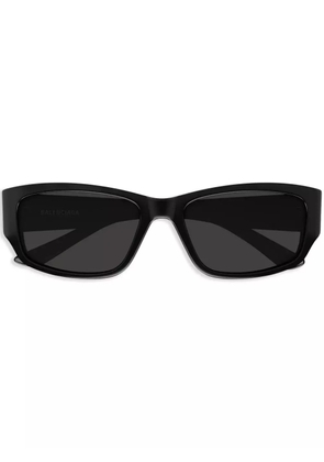 Balenciaga Eyewear rectangle-frame sunglasses - Black