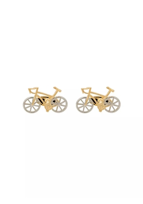Paul Smith bicycle cufflinks - Gold