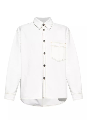 Givenchy button-fastening patch-pocket shirt - White