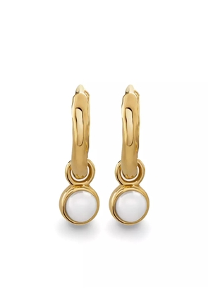 Monica Vinader mini Siren hoops - Gold
