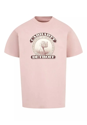 Carhartt WIP S/S Cold World T-shirt - Pink