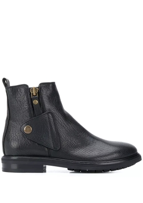 AGL button over ankle boots - Black