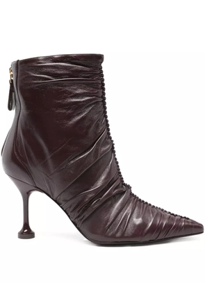 Alexandre Birman 85mm Dannia boots - Red