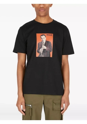 Pressure Klarino graphic-print crew-neck T-shirt - Black