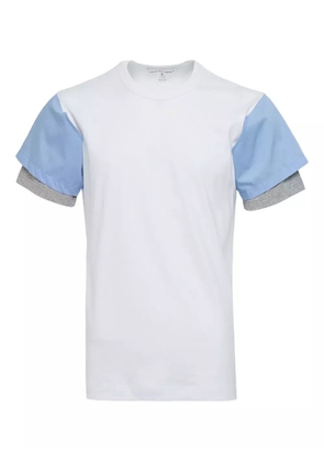 Comme Des Garçons Shirt layered short-sleeve T-shirt - White