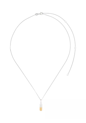 True Rocks mini pill pendant necklace - Silver