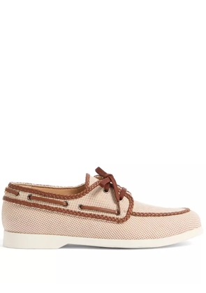 Valentino Garavani Palm Avenue boat shoes - Brown