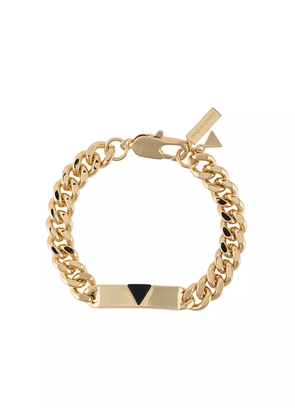 Coup De Coeur pyramid tag bracelet - Gold