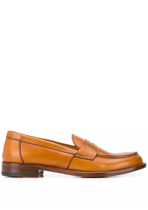 Scarosso Harper slip-on loafers - Brown