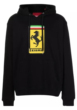 Mostly Heard Rarely Seen 8-Bit Stallion cotton hoodie - Black