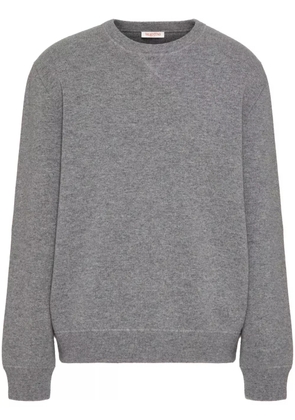 Valentino Garavani crew-neck sweater - Grey