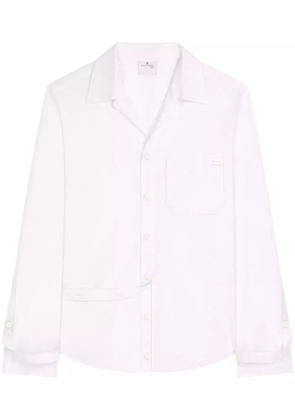 Courrèges modular cotton shirt - White