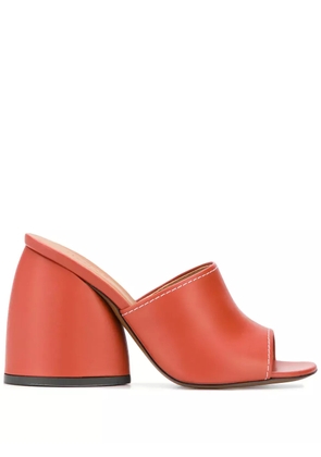 NEOUS 105mm block-heel sandals - Orange