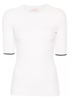 Valentino Garavani Toile Iconographe top - White