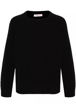 Valentino Garavani chunky-knit sweater - Black