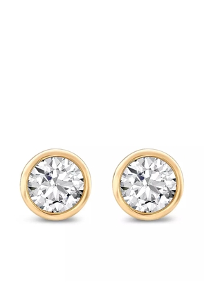Pragnell 18kt rose gold Sundance diamond stud earrings - Pink