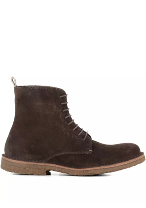 Astorflex Flex lace-up calf suede boots - Brown