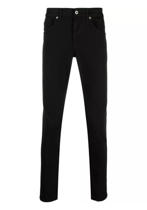 DONDUP five-pocket slim-fit jeans - Black